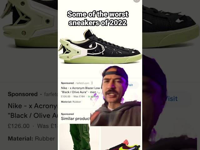 Some of the WORST sneakers of 2022 #sneakers #sneakerhead #funny #comedy