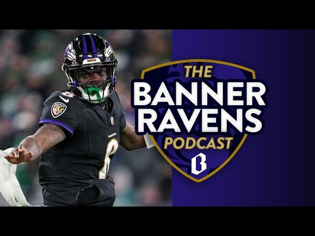 Offense, special teams fall flat in loss to Eagles | Banner Ravens Podcast