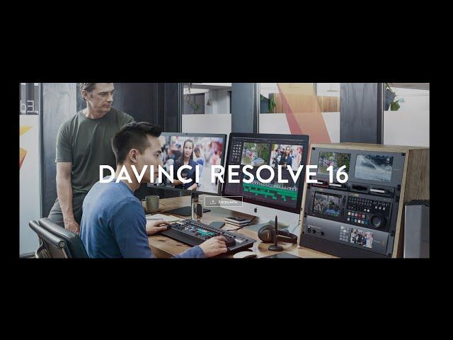 Титры в DaVinci Resolve 16