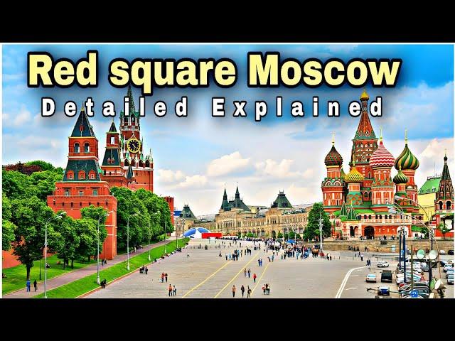 Red square Moscow Russia Detailed Explained in Urdu | InsightfulLensTv