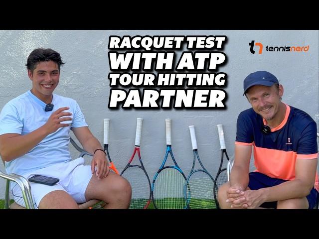 I tested racquets with ATP hitting partner Christian Buechi (plus interview and Q&A)