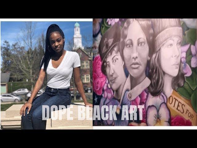 DOPE BLACK ART VLOG!