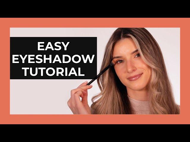 Beginner's everyday eyeshadow tutorial in 5 minutes