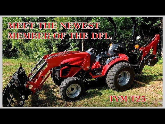 Meet Tym. The newest edition to channel - TYM T25 tractor