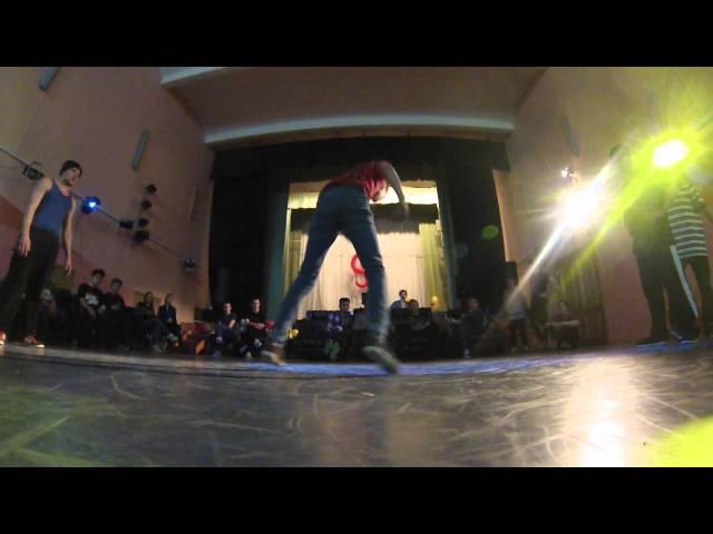 Nikita/Pekar vs Gadkyi/Legioner (Pro 2x2 1/4, Energy JAM 2014, spb) - #bboy #bgirl #breakdance