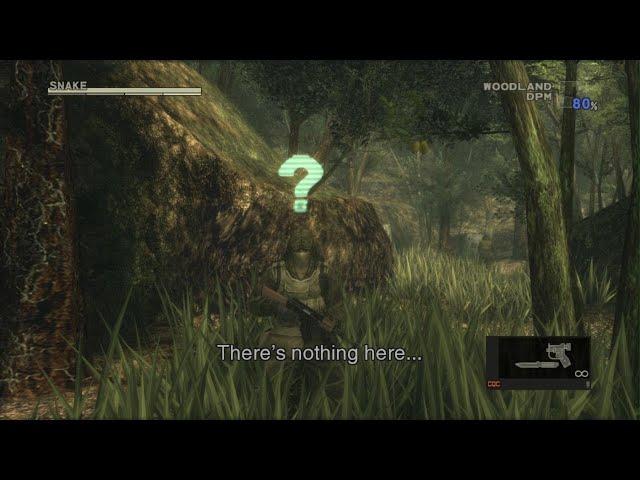 Metal Gear Solid 3 - The EZ Gun might make this game a bit too EZ...