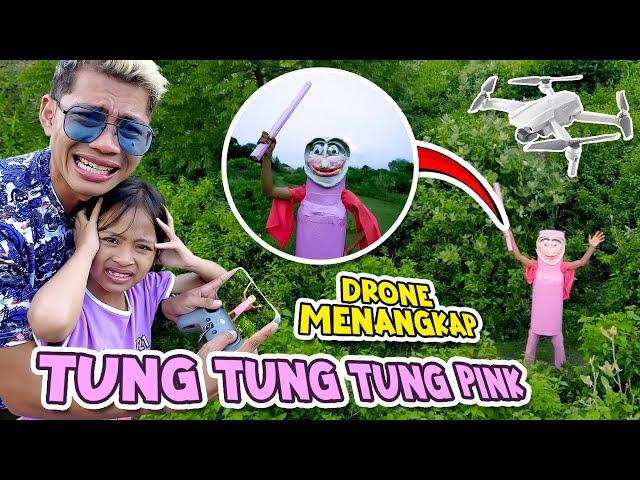 DRONE CAPTURES STRANGE CREATURE TUNG TUNG TUNG WOMAN'S SAHUR IN REAL WORLD!!