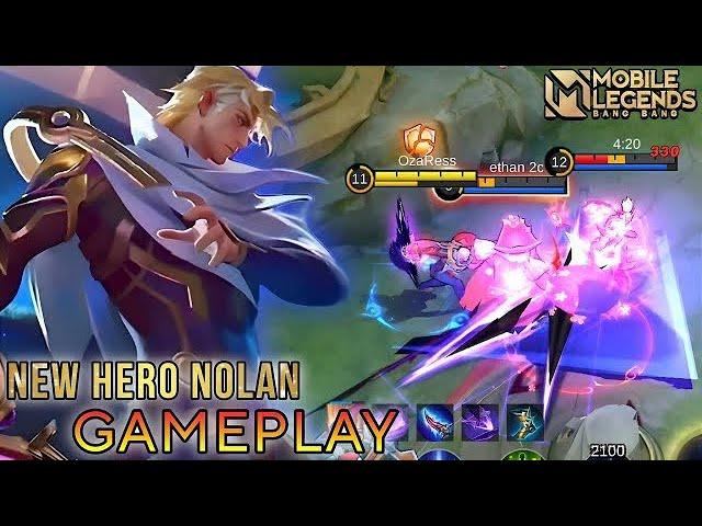 НОЛАН - НОВЫЙ ГЕРОЙ АССАСИН .... ИМБУ НЕ КОНТРИТ  Mobile legends