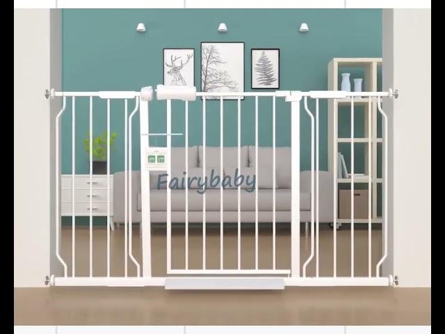  Transform Your Home's Safety Barrier with the FairyBaby's Elegant Gate