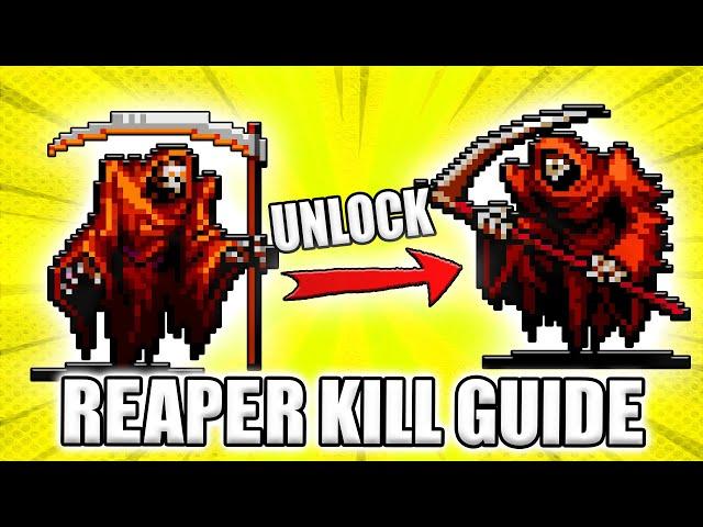 How To Kill The Reaper & Unlock Red Death in 15 Minutes Guide for Vampire Survivors