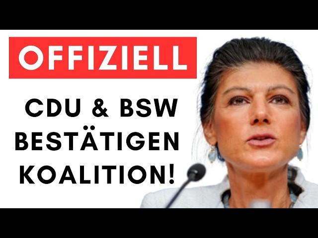 Geheime Deals zwischen CDU und BSW aufgeflogen! (+ Postengeschacher)