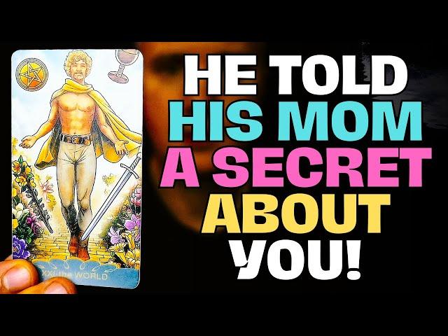 He talked seriously about YOU with his MOM all evening and what She said will BLOW YOUR MIND!