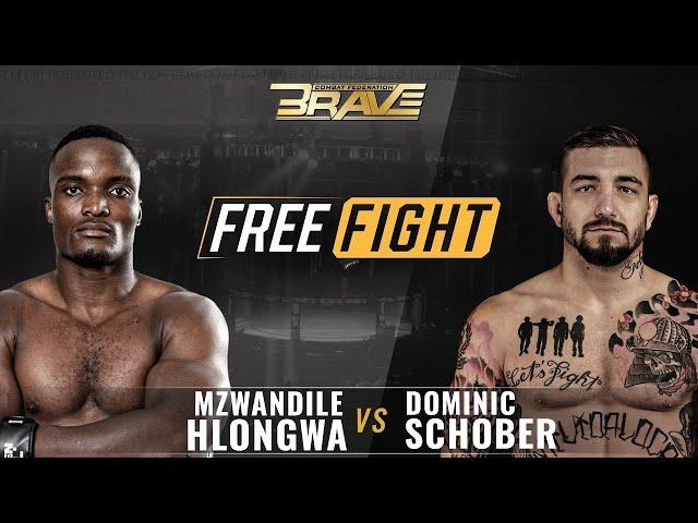 FREE MMA Fight | Mzwandile Hlongwa VS Dominic Schober | BRAVE CF 44