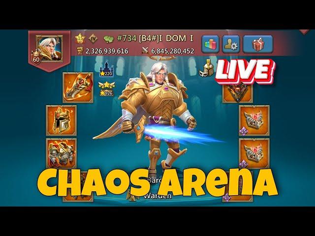 Lords Mobile - Chaos arena on DOM account