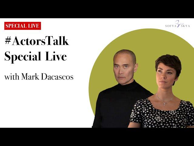 #ActorsTalk with talented Hollywood actor Mark Dacascos (#ActorsTalk с актером Марком Дакаскосом).