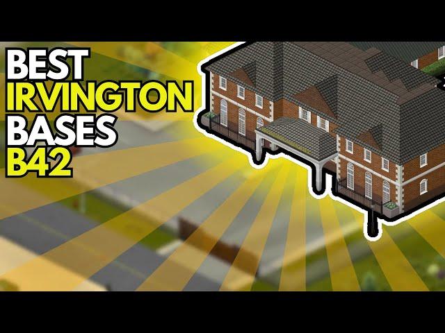 I Visited the PERFECT Bases in Irvington City! (Project Zomboid Build 42)