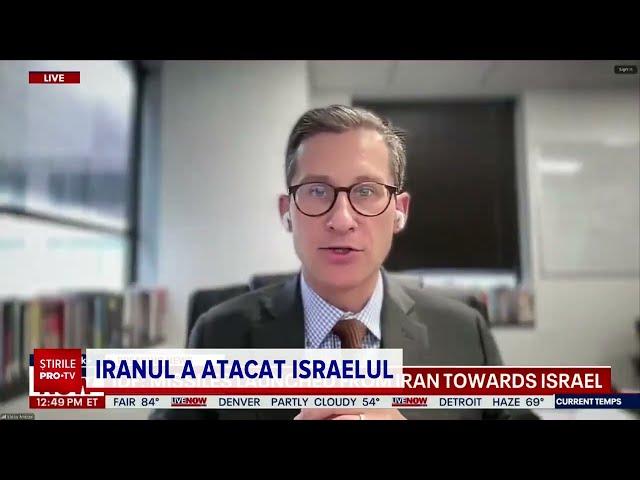 Iranul a lansat circa 200 de rachete asupra Israelului