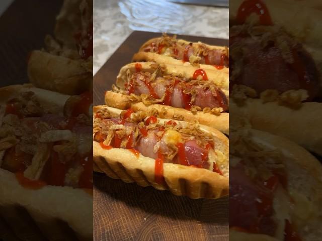 Вкуснейший хот-дог  #рецепт #хотдог #вкусноипросто #готовимдома #фасфуд