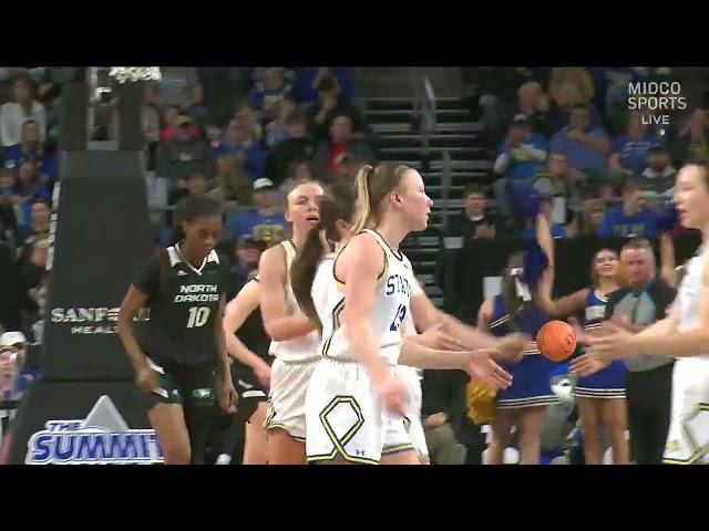 North Dakota University vs. South Dakota State University Basketball Recap | Midco Sports | 03/08/25