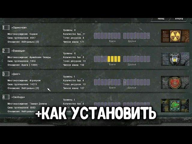 STALKER Lost Path. Мясная война группировок + Гайд как установить.