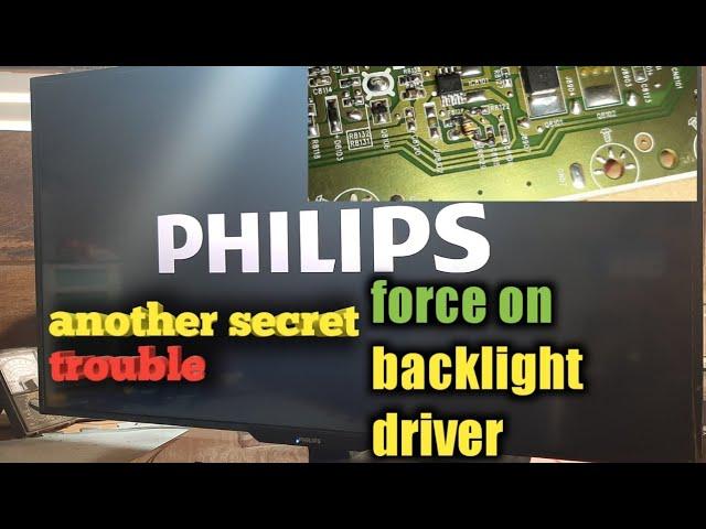 PHILIPS 40inch' no picture , goodsound , goodbacklight