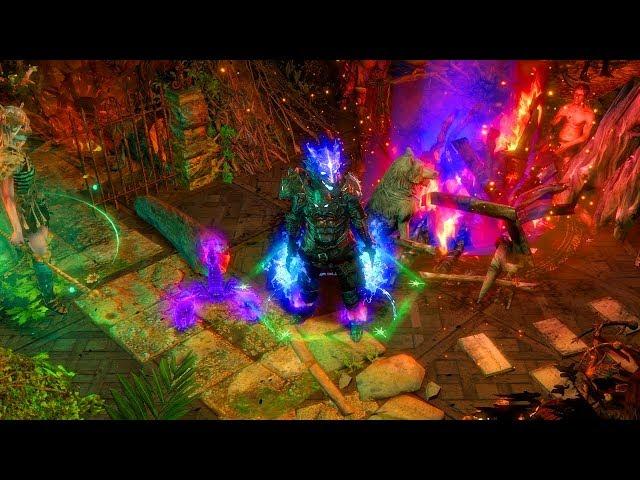 Path Of Exile 3.0 - Lvl 85 Gladiator Blade Flurry Duelist - Two Bosses + Temp Chains