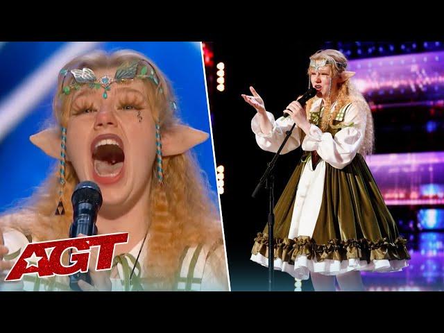 Singing Fairy SHOCKS Simon with Her Enchanting Voice! AGT 2022