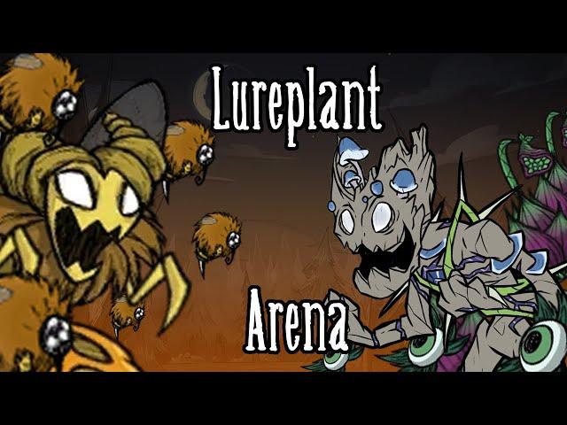 Bee Queen vs Wormwood with Bramble husks and Lureplants[Don't Starve Together]