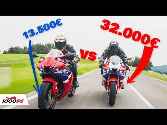 Wie viel CBR braucht es wirklich? Honda CBR600RR vs. CBR1000RR-R Vergleich 2024