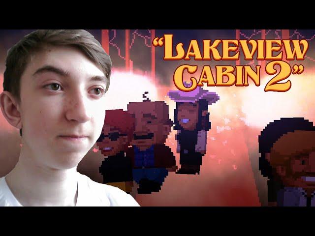 Битва с призраком и монстром из парка ► Lakeview Cabin 2 #16