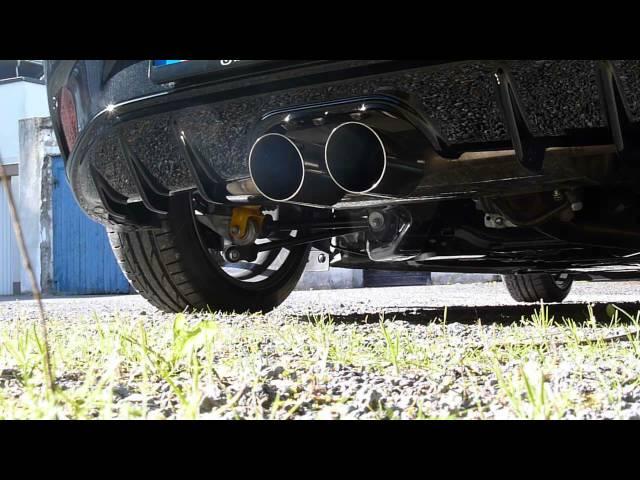 SPS-Motorsport Mittelauspuffanlage mit AutoExe Diffusor