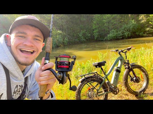 Backwoods Pond Hopping on my Ebike!