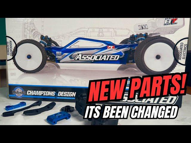 New Revised Parts! Team Associated B7. Awesome