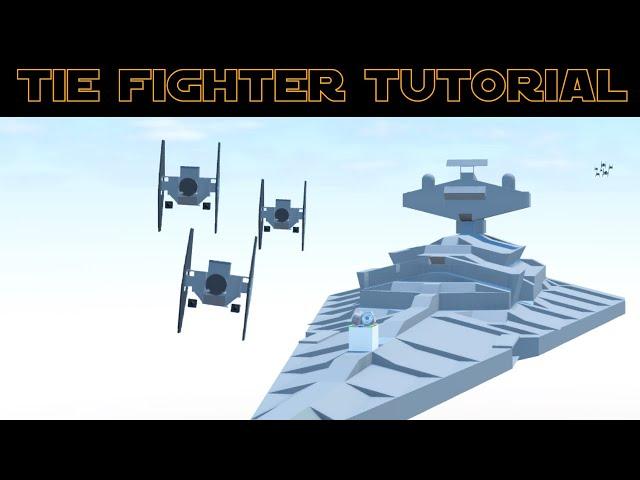 Plane Crazy  Mini Tie-Fighter Tutorial