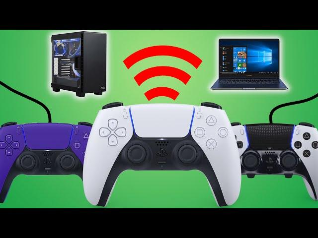 How to Connect a PS5 Controller to a PC (DualSense Pair or Sync to Computer or Laptop)