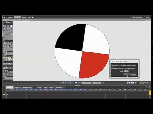 Anime Studio Pro Perfect Rotation Tutorial