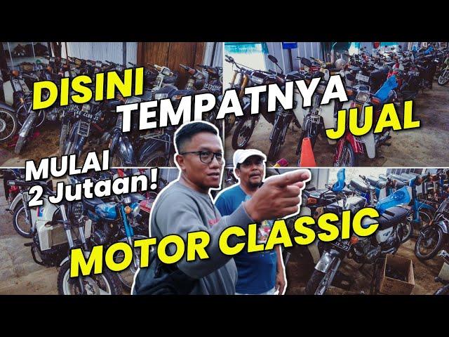 2 JUTAAN UDAH DAPET MOTOR KLASIK DIMANA LAGI KALO BUKAN DISINI?? BURUAN MERAPAT!! SIAP BORONG