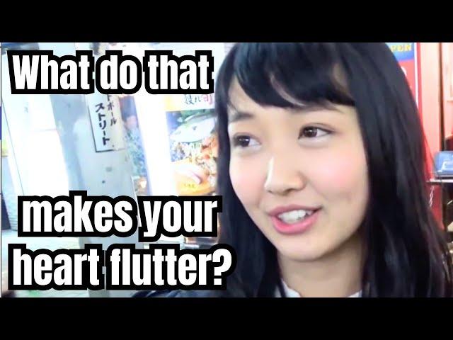 What do guys do that makes your heart flutter?Japanese sexism.