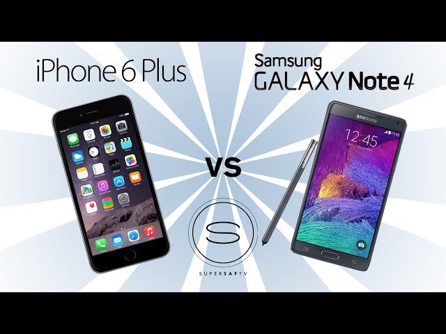 iPhone 6 Plus vs Samsung Galaxy Note 4 - SuperSaf TV