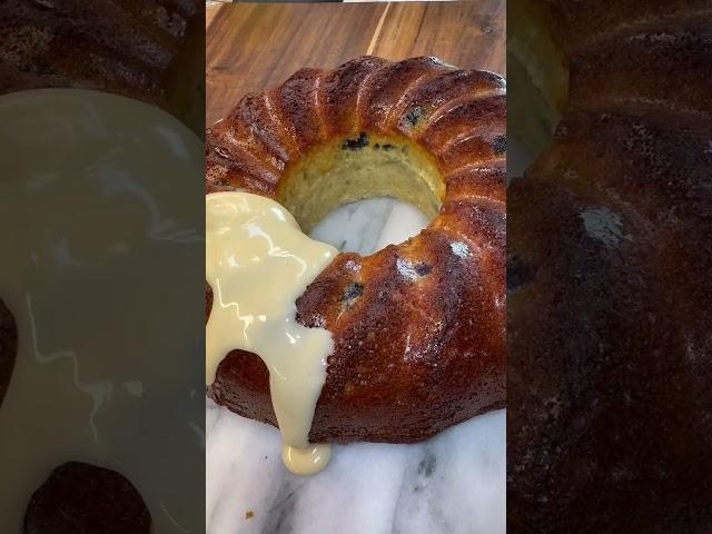 Blueberry Pound Cake