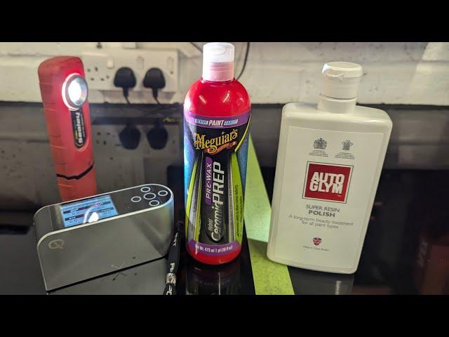 Autoglym SRP Super Resin Polish V Meguiars Hybrid Ceramic Pre-Wax Prep Hand Polish Comparison Review