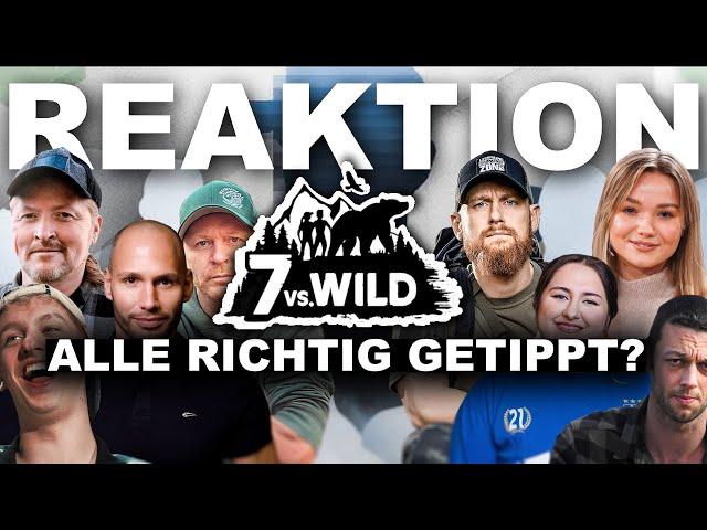 Das sind die 7 vs. Wild STAFFEL 4 TEILNEHMER | ALLE richtig GETIPPT? | nykesname Reaktion