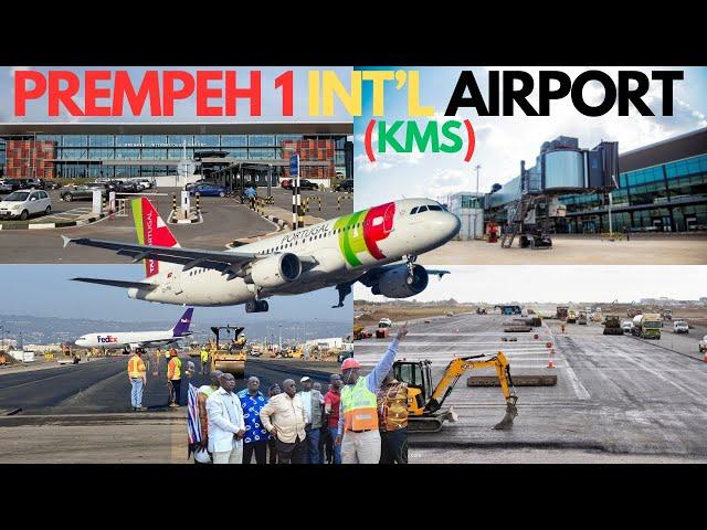 New Prempeh 1 International Airport(KMS) - Int'l Flight Booking, Runway & Taxiway Project Updates!