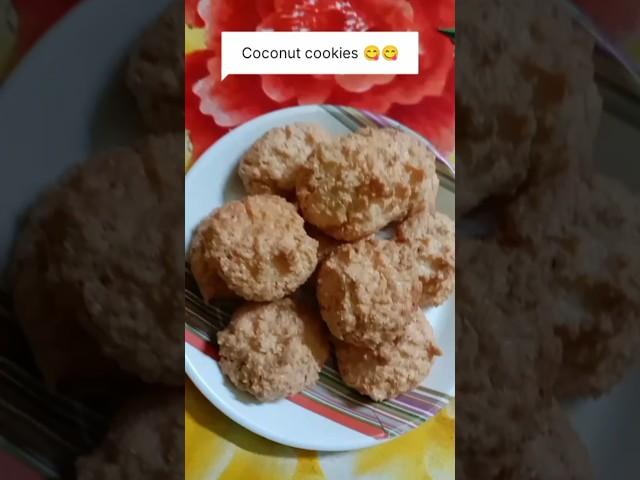 Coconut cookies  / #cookies #shorts #shortsfeed #youtube #youtubeshorts #trending