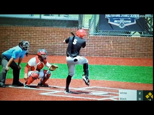 Game Tieing Double 101 MPH Exit Velo (Full At Bat) - New Balance Program 15 National Combine