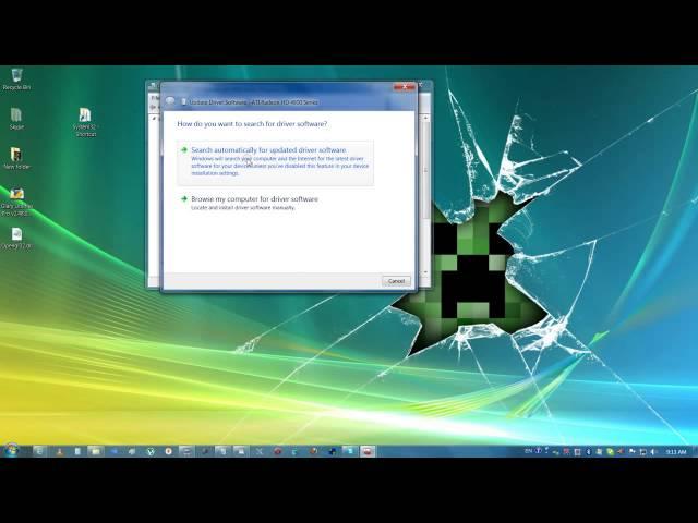 How To Fix Minecraft OpenGL Error Windows 7 xp vista