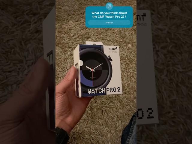 CMF Watch Pro 2 Unboxing #cmf #cool #watch #smartgadgets #smartwatch #fitness #round #gadgets #neato