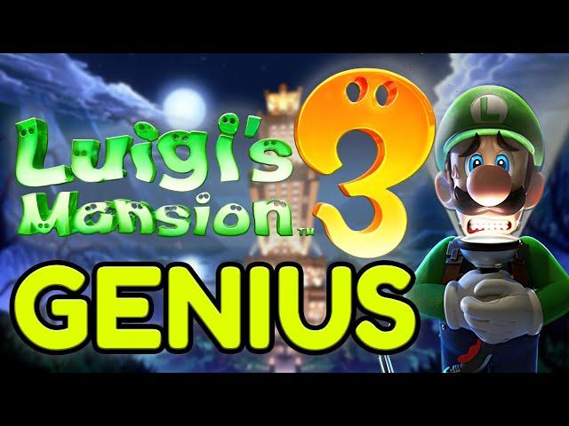 The Genius of Luigi's Mansion 3