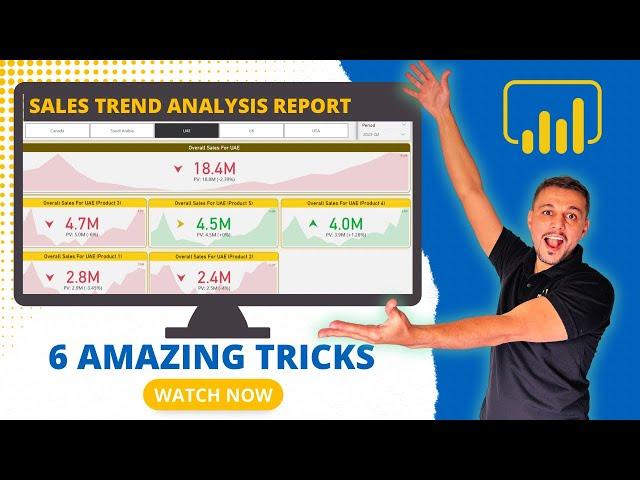 Elevate Your Sales Trend Insights: Power BI Reporting Tricks & Tips - P1 | NextGen BI Guru