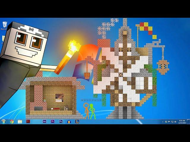 MINECRAFT IN MY DREAM LOOKS LIKE THIS ► Animation vs. Minecraft (original - 3) | VIKTOR - REACTOR